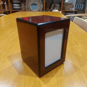 High Quality Best Selling Engraved Acacia Wooden Cremation <b>Urn</b> Paw Print Hexagon Wood <b>Pet</b> <b>Urn</b> From Viet Nam - Product Image 1