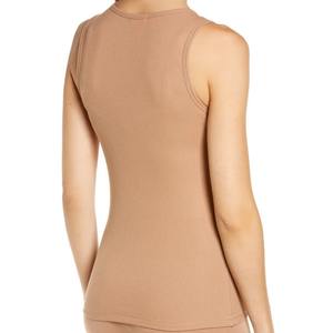 Camiseta sin Mangas Casual para Mujer, Talla Grande, Transpirable, de Alta Calidad, Ecológica, de Poliéster/Algodón, con Logotipo Personalizado en la Parte Delantera - Product Image 2