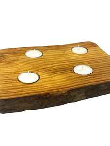 Exclusivo Soporte de Madera Ecológico para Velas de Té Personalizado - Product Image 3