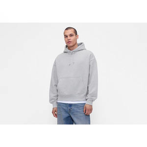 Personnalisé Hommes 100% Coton Polaire Haute Qualité Uni Surdimensionné Épaules Drop Designer Pull à Capuche Streetwear Vêtements de Mode - Product Image 1