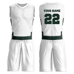 Uniforme de baloncesto para hombre de alta calidad, Conjunto de camiseta y pantalones cortos de baloncesto de estilo moderno diseñado para un movimiento rápido y un ajuste fácil - Product Image 5