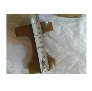 Artisanat naturel écologique Unique rouleau de corne de buffle blanche faisant timbre couteau poignée eau corne de buffle cylindre rôle - Product Image 5