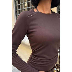 ชุดเดรสลำลองคลาสสิกพร้อมดีเทลที่ไหล่ คอลเลกชัน 2916 - Product Image 5