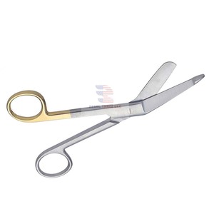 Tijeras médicas de acero inoxidable de alta calidad Tijeras de vendaje quirúrgico multiusos duraderas - Product Image 2