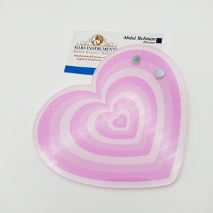 Injerto de pestañas Soporte de azulejo de pestañas Herramienta de belleza acrílica a prueba de polvo Ecológico Durable en forma de corazón - Product Image 6