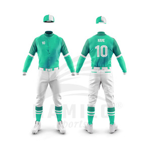 Custom Logo Men's Polyester Baseball Jersey Uniform Quick Dry Breathable Adult Sportswear High Quality Design Sets - Product Image 4