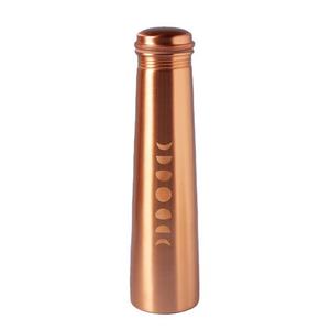 Bouteille d'eau en cuivre moderne pour la santé avec flux de consommation direct Accessoires de boisson en cuivre pur Utilisation potable décorative - Product Image 3
