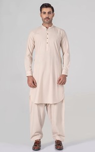 Salwar Kameez Tradicional para Hombre, de Algodón, Transpirable, Ligero, para Bodas y Fiestas, Cómodo, con Costuras Premium, Listo para Usar - Product Image 6