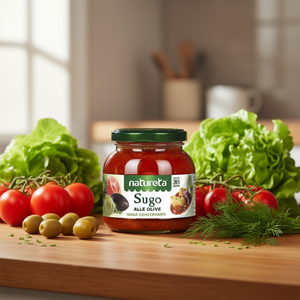 Natureta 280g Salsa per Insalata al Gusto di Oliva 100% Naturale Stile Italiano in Barattolo di Vetro SENZA CONSERVANTI - Product Image 3