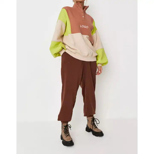 PRIX FOB BAS Sweat-shirts pour femmes 100% coton, coupe oversize, épaules tombantes, grammage lourd 500GSM, manches longues, style décontracté, à capuche - Product Image 3