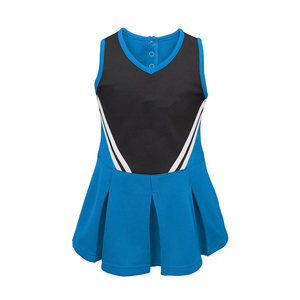 Venta caliente Cheer Leading Costume Sin mangas Cheerleader Uniforme Mujeres Custom OEM Diseños personalizados Cheerleading Uniforme Fabricante - Product Image 1