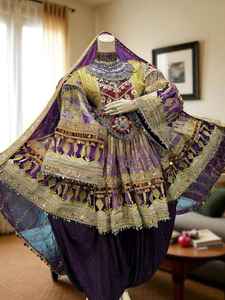 Wholesale Prices Latest Afghan Vintage Kuchi <b>Dresses</b> Ethnic Gypsy Trbal Afghan Style Floor-Length Women Clothes Afghani <b>Dress</b> - Product Image 3