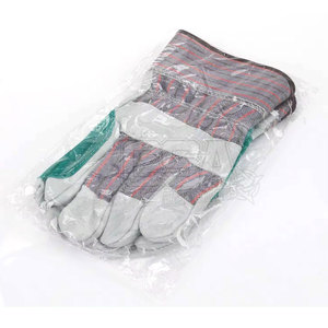 Gants de mécanicien en cuir de couleur unie légère à vendre Gants de mécanicien de vêtements de travail de conception personnalisée - Product Image 6