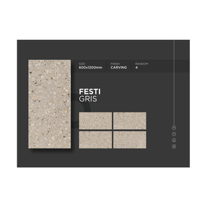 Carreaux de sol en porcelaine élégants et à prix raisonnable de qualité supérieure pour maisons bureaux 600x1200mm - Product Image 6