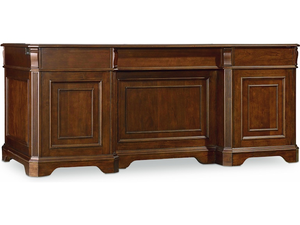 Grand bureau classique pour la maison / Bureau d'ordinateur pour la maison avec tiroirs de rangement - Product Image 2