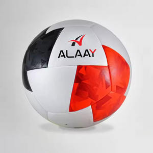 Alaay High Quality PU Hybrid Soccer Ball Differently Colored Panels for International <b>Match</b> and Training - Product Image 1