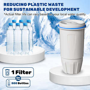Filtre à eau en plastique pour la maison 20ZE01/ZR-001, compatible avec les pichets à eau - Product Image 5