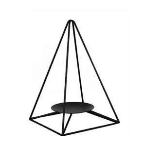 Support de bougie en métal fait main de la plus haute qualité, forme attrayante, article décoratif pour la maison, éclairage de Noël tendance - Product Image 2