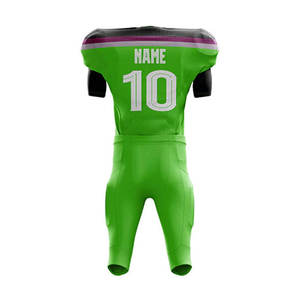2025 New Arrival Custom Made Youth American Football Uniforms Short Sleeve Jerseys With <b>Player</b> Name and Number - Product Image 1