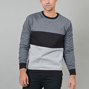 Sweat-shirts unisexes pour hommes et femmes, 100% coton polyester, pour sublimation, logo personnalisé, impression en relief, sweat-shirt à col rond - Product Image 3