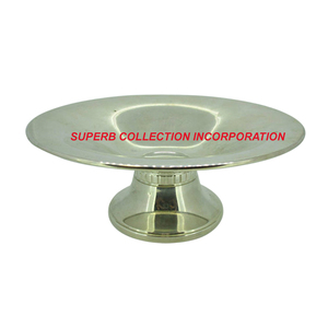 Soporte de pastel chapado en oro de metal hecho a mano más vendido y de alta calidad - Product Image 4