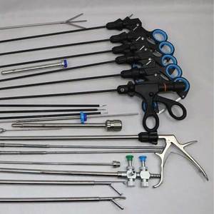 Juego de 25 Piezas de Instrumentos Quirúrgicos de Metal para Cirugía Laparoscópica, Pinzas, Laparoscopia, Endoscopia, Kit de Instrumentos Quirúrgicos para Procedimientos Mínimamente Invasivos, CE - Product Image 6