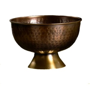 Produit très vendu Bol à fruits en aluminium avec support Plat de service à salade Table à manger Plateau décoratif Ustensiles de cuisine Bol de produit - Product Image 2