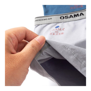 Vietnam Manufacturer's Wholesale 100% Cotton <b>Boxer</b> Shorts for Men Comfortable Soft Breathable Knitted Good Absorbency <b>Pouch</b> - Product Image 4