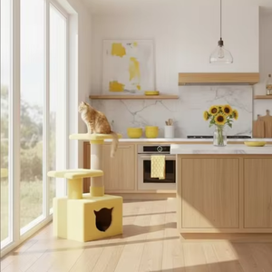 เสาข่วนเล็บคุณภาพสูง Amistar Little Sun Purr สำหรับแมวทุกขนาดและทุกสายพันธุ์ - Product Image 4