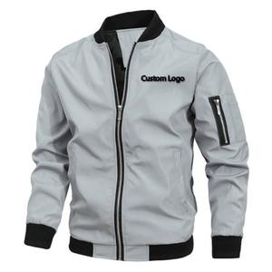 Nouveaux vêtements pour hommes personnalisés Streetwear veste universitaire surdimensionnée veste universitaire pour hommes veste polyvalente grande taille - Product Image 5