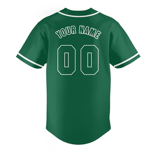 Camiseta de Béisbol Personalizada de Alta Calidad para Hombre con Nombre y Logotipo del Equipo, 100% Poliéster, Transpirable, de Secado Rápido, para Adultos, a Precio Económico - Product Image 3