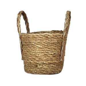 หม้อปอกระเจาหญ้าทะเลสานแบบย่อยสลายได้ทำมือในร่ม/กลางแจ้งกระถางต้นไม้ฟางอเนกประสงค์สำหรับตกแต่ง - Product Image 3