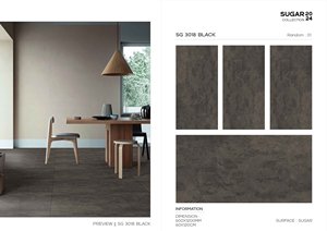 Carreaux de sol en céramique modernes de haute qualité 600x1200 finition glaçure complète carreaux polis pour chambres d'hôtel salons salles de bains utilisation - Product Image 3