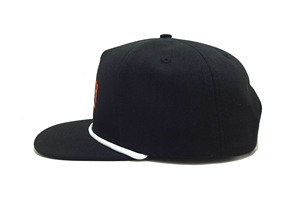 Gorras Snapback con logotipo de impresión personalizado Sombreros con cuerda Gorra de papá de poliéster vintage Proveedor de Vietnam Sombrero de alta calidad - Product Image 3