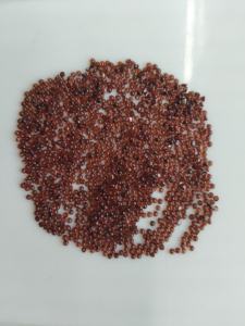 Cabinas redondas naturales de 2mm, piedras preciosas sueltas de granate rojo, calidad maravillosa para hacer collares, accesorios de joyería - Product Image 2