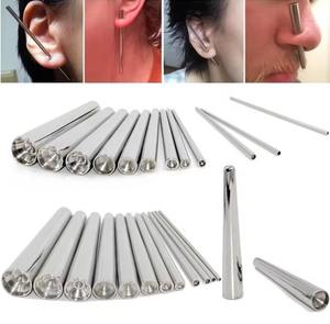 Kit de Expansión de Oreja Profesional de Acero Inoxidable Premium, Impermeable, Cóncavo y Cónico, con Pasadores de Inserción para Piercing - Product Image 4
