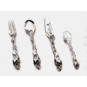Meilleure qualité en gros élégant Design royal fourchette cuillère couteau couverts en acier inoxydable Banquet ensemble de couverts pour le dîner de mariage - Product Image 1