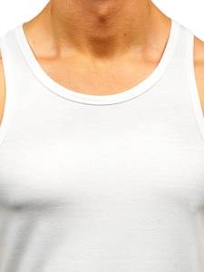 Hot Sale Men Stringer 100 % Cotton Sports Body Building Men Gym Stringer Men tank Top Athletic Gym Wear Singlet Y Style <b>Back</b> - Product Image 5