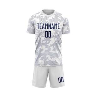 Équipe nom votre nom vêtements de sport personnalisés ensembles de vêtements de football adultes uniformes conception personnalisée polyester unisexe uniformes de football 2025 - Product Image 2