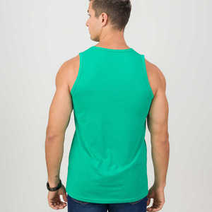 Wholesale 100% Cotton Muscle Fit <b>Tank</b> <b>Top</b> <b>for</b> <b>Men</b> High Quality Button Casual Workout <b>Top</b> with Custom Logo - Product Image 3