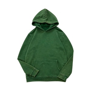 Sweat à capuche zippé en molleton 100 % coton, style vintage, délavé à l'acide, couleur personnalisée, taille personnalisée, écologique, séchage rapide, avec logo personnalisé, pour l'hiver, style urbain - Product Image 1