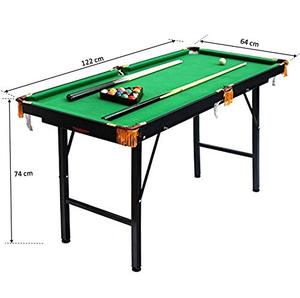 Bàn bi-a mini với tín hiệu & bóng gấp bida đặt cho đêm trò chơi gia đình - Product Image 4