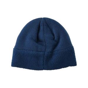 Wholesale <b>Bold</b> Color Block Design Knit Beanie <b>Cap</b> Folded Brim Camouflage Character Bow Pattern Winter Street Style for School - Product Image 1
