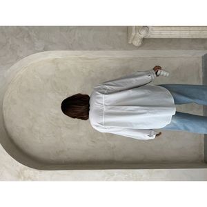 Women's Striped <b>Linen</b> <b>Shirt</b> Elegant and Comfortable Blouse - Product Image 4