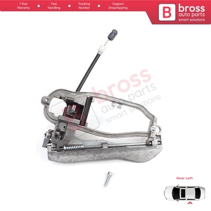 Support de poignée de porte de voiture BDP995, boîtier de poignée arrière gauche 51228243635 pour X5 E53 2000-2006 - Product Image 2