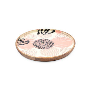 Catering Decoration Accessories Food <b>Server</b> Charger Plate Unique Design Shiny Gold Plated Metal Charger Plate Hot Selling - Product Image 2