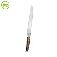 Ensemble de couteaux de cuisine durables en acier inoxydable 3Cr13, 5 pièces, ambidextres, avec manche en ABS
