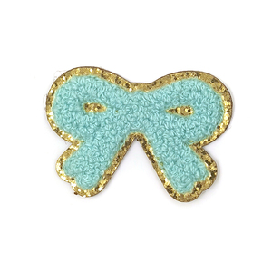 Parche Bordado de Chenilla en Forma de Lazo Hecho a Mano para Sombreros, Ropa y Accesorios - Product Image 5