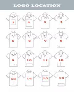 Camiseta de manga corta de LICRA de secado rápido para hombre, camiseta de manga corta de entrenamiento informal que absorbe la humedad, sólida para trabajo de Golf y Golf - Product Image 6