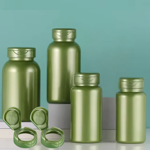 Best Selling Competitive Price Colorful PET Plastic <b>Pill</b> <b>Bottles</b> PET Plastic Medicine <b>Bottle</b> Manufacturer in Vietnam - Product Image 4